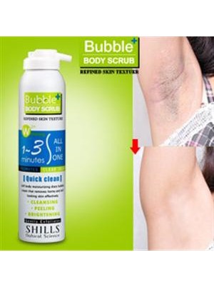 SHӀLLS 搓掉黑穴角質3mins雪泡[美體專用] 3M Bubble Body Scrub [Refine Skin Texture ]
